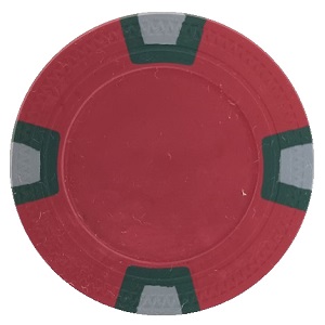 double trapezoid poker chips